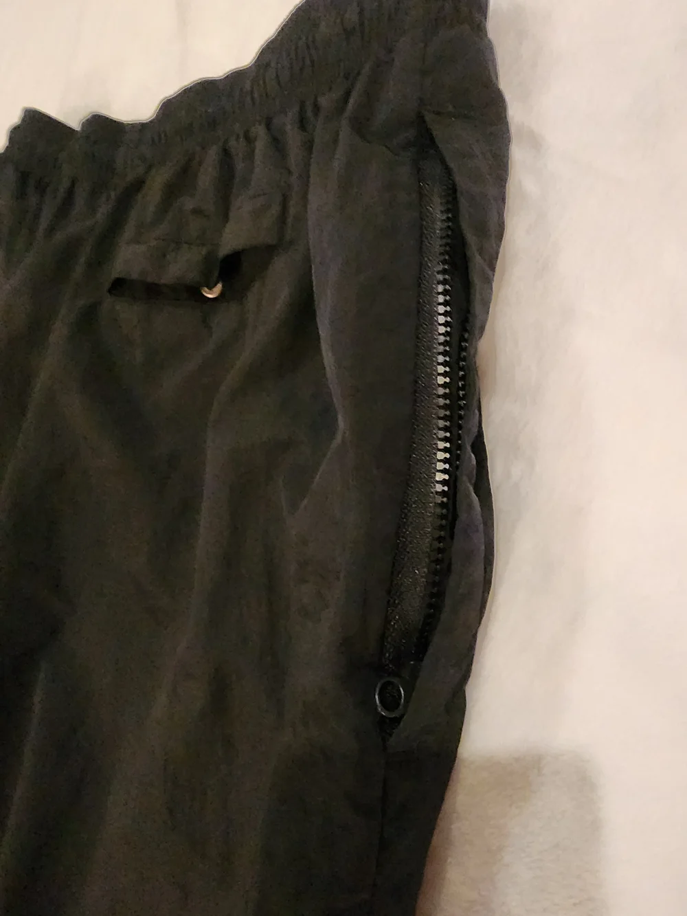 Champion Black Athletic Shorts with Logo